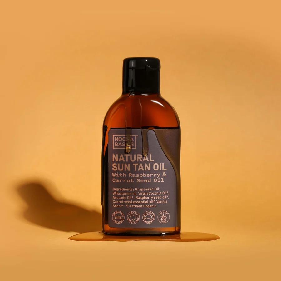 coconut oil for tanning